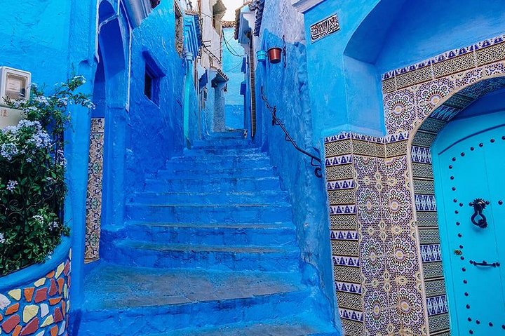 Chefchaouen stairs